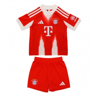 Billige Fotballdrakt Bayern Munich Replika Hjemmedraktsett Barn 2025-26 Kortermet (med bukser)
